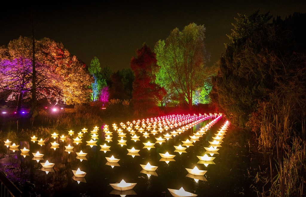 Voyage at the 2019 Christmas at the Botanics, held at the Royal Botanic Gardens Edinburgh (Photo: Phil Wilkinson)