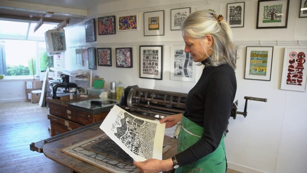 Hilke MacIntyre at work