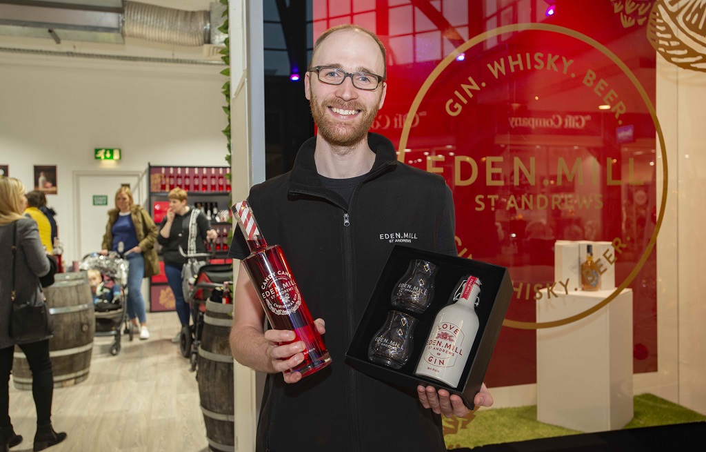 Eden Mill retail manager Steven Arnott