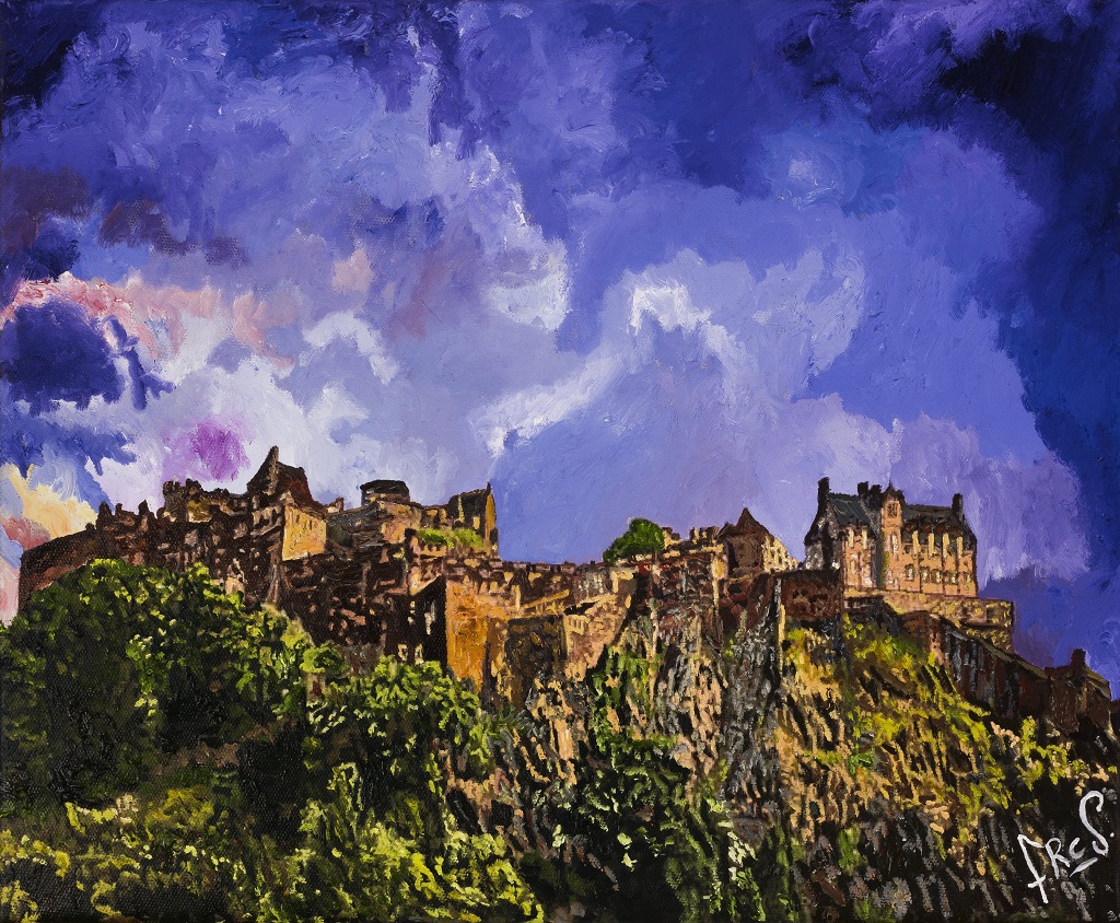 Edinburgh Castle by Francis Salvesen