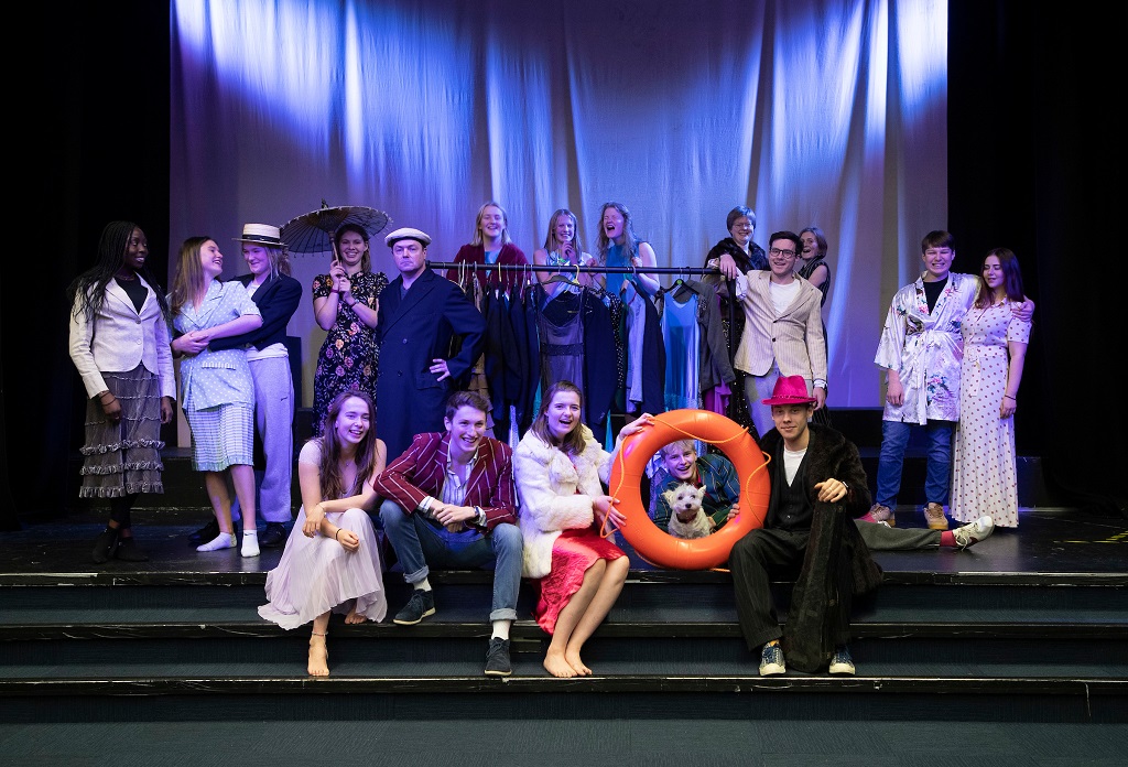 Glenalmond College students rehearse Anything Goes (Photo: Graeme Hart)