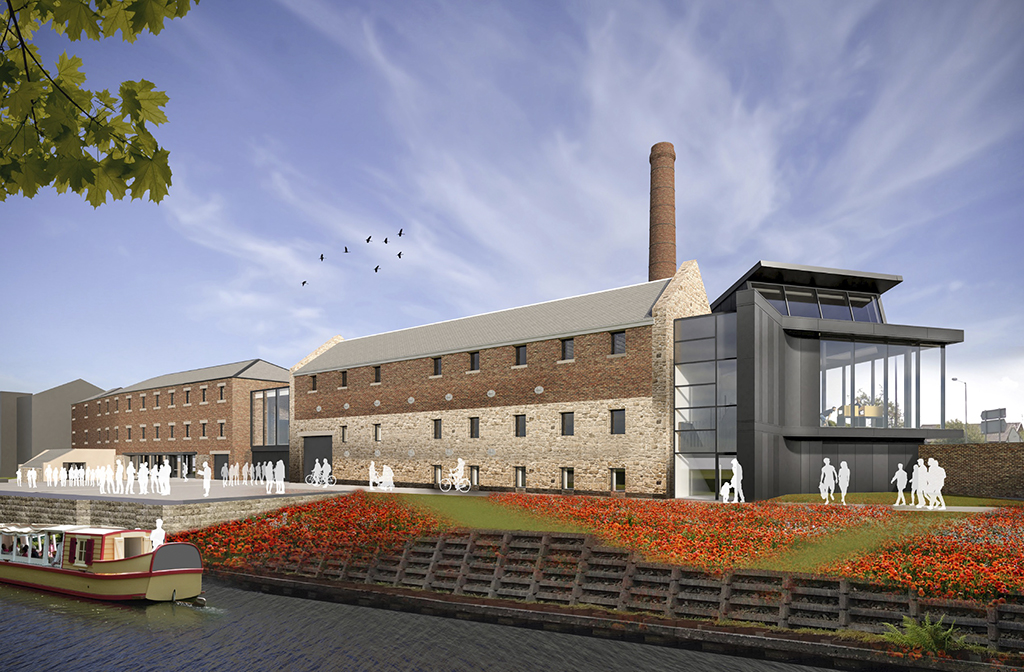 How the finished Rosebank Distillery will look