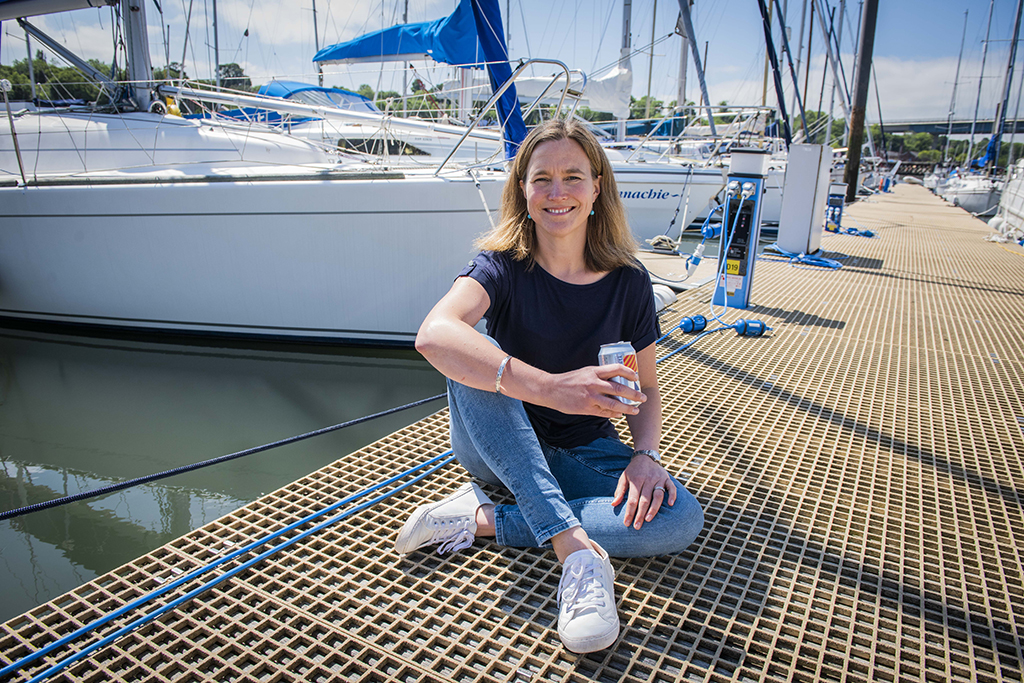 Sonja Mitchell, founder, Jump Ship Brewing (Photo: Chris Watt)