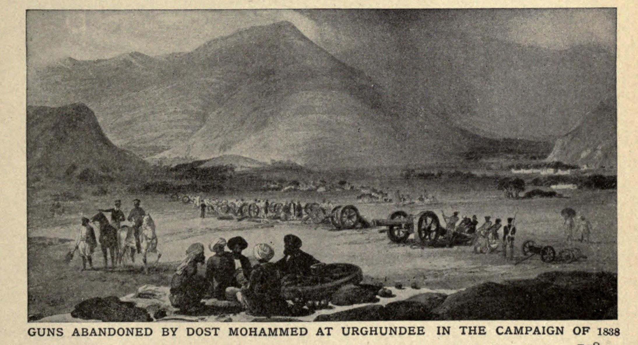 Despite Burnes’ suggesting an alliance with the Emir of Afghanistan, Dost Mohammed, the British sent troops to overthrow him in 1938