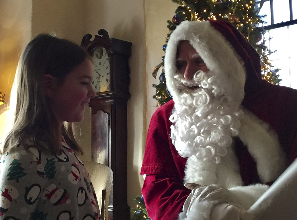 Santa Claus at Crathes Castle