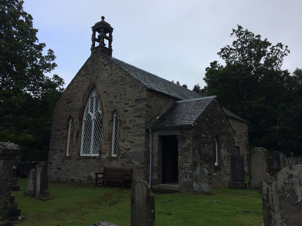 St Anne's Church in Dowally, Perthshire