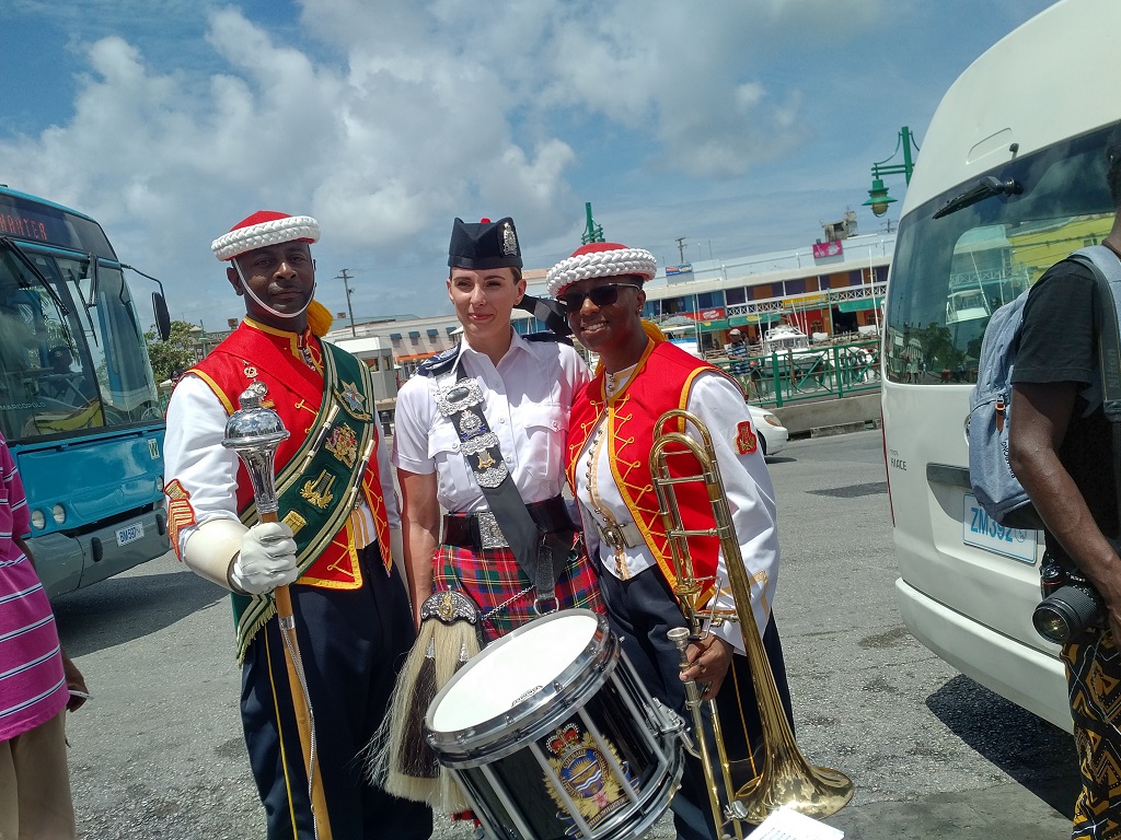 Smiles at the Barbados Celtic Festival
