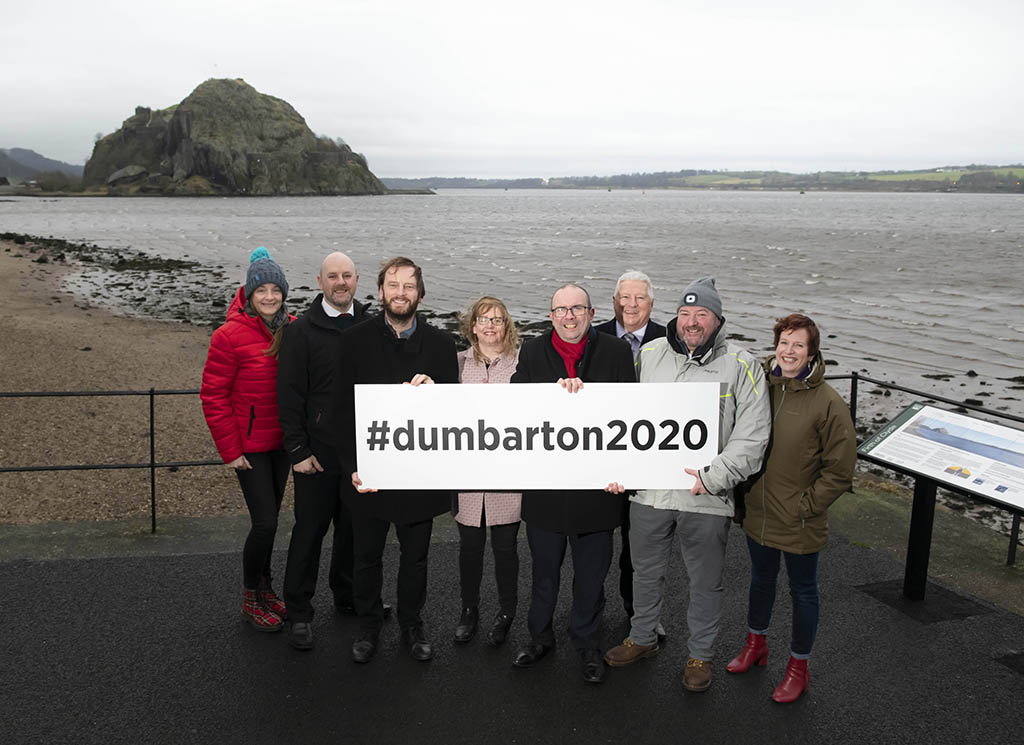 The launch of #Dumbarton2020 in Dumbarton (Photo: Paul Chappells)