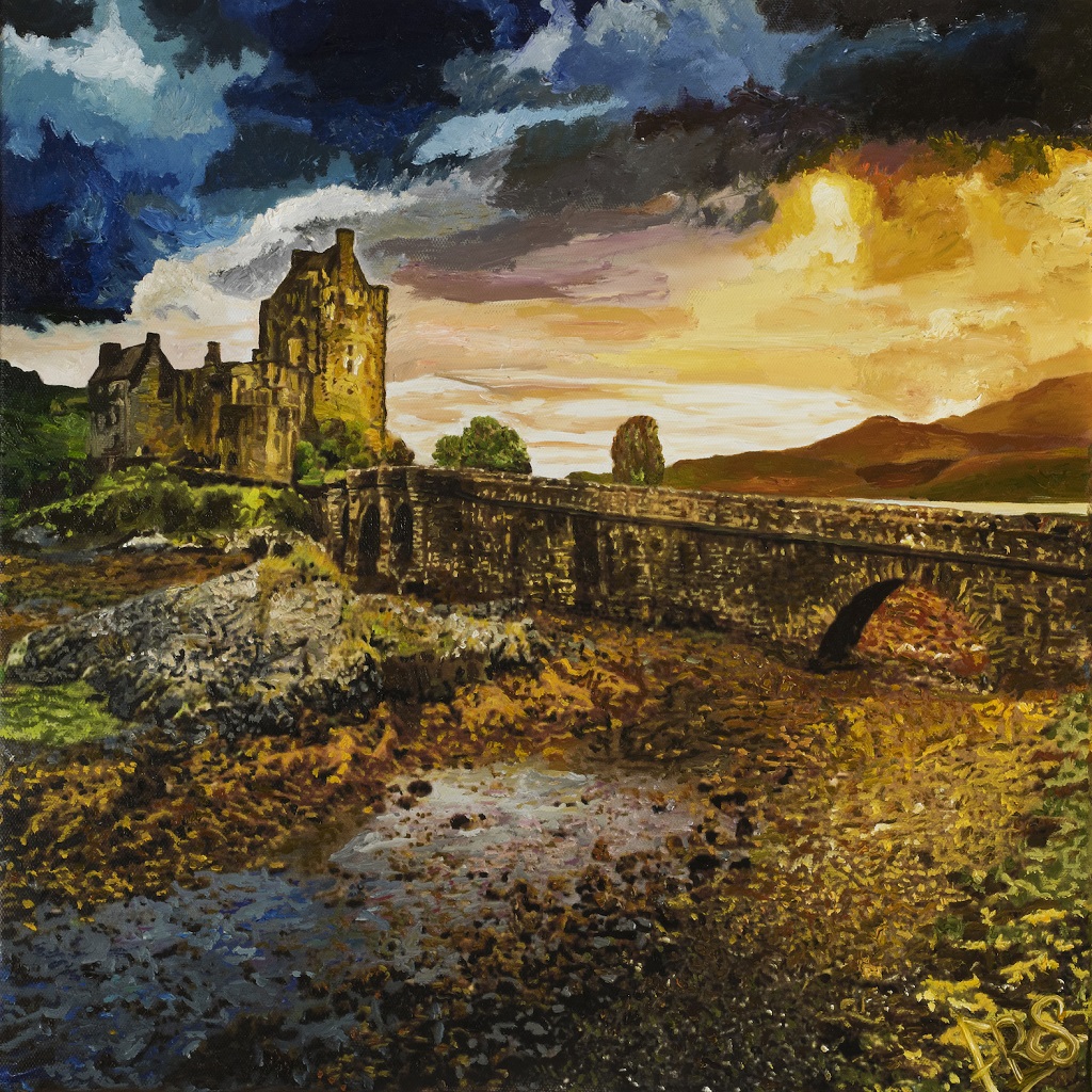 Eilean Donan Castle by Francis Salvesen