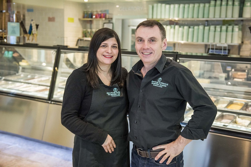 Nicola and Owen Hazel, owners of Jannettas (Photo: Chris Watt)