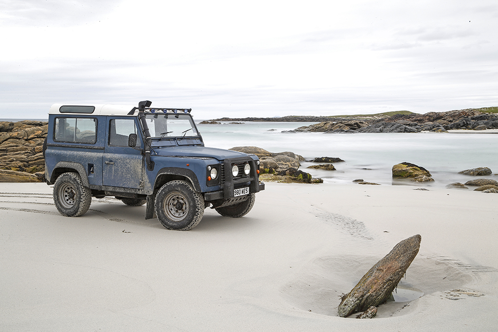 The now retired Land Rover Defender (Photo: Richard Webber)