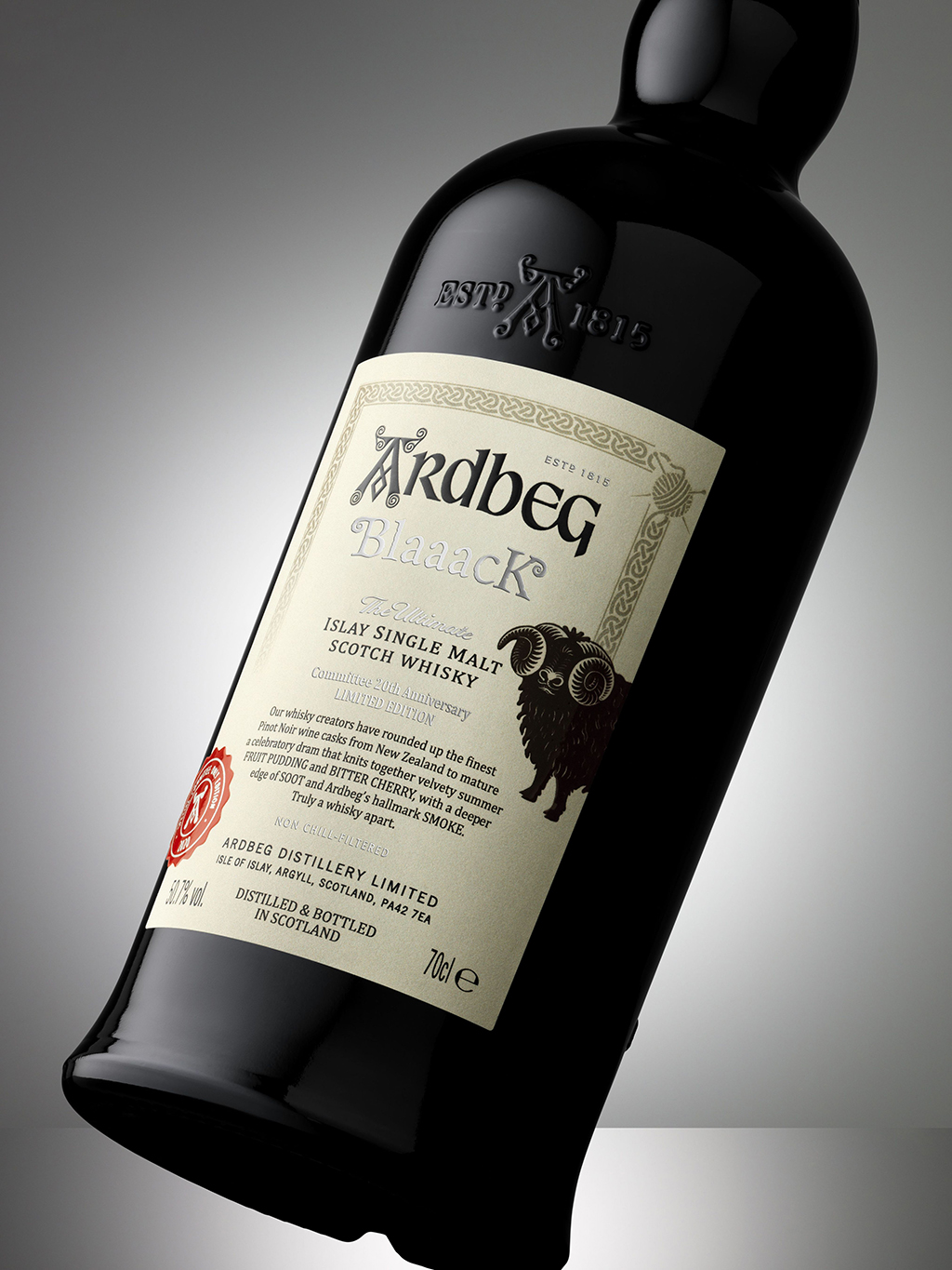 002 Ardbeg Blaaack-Grey Background