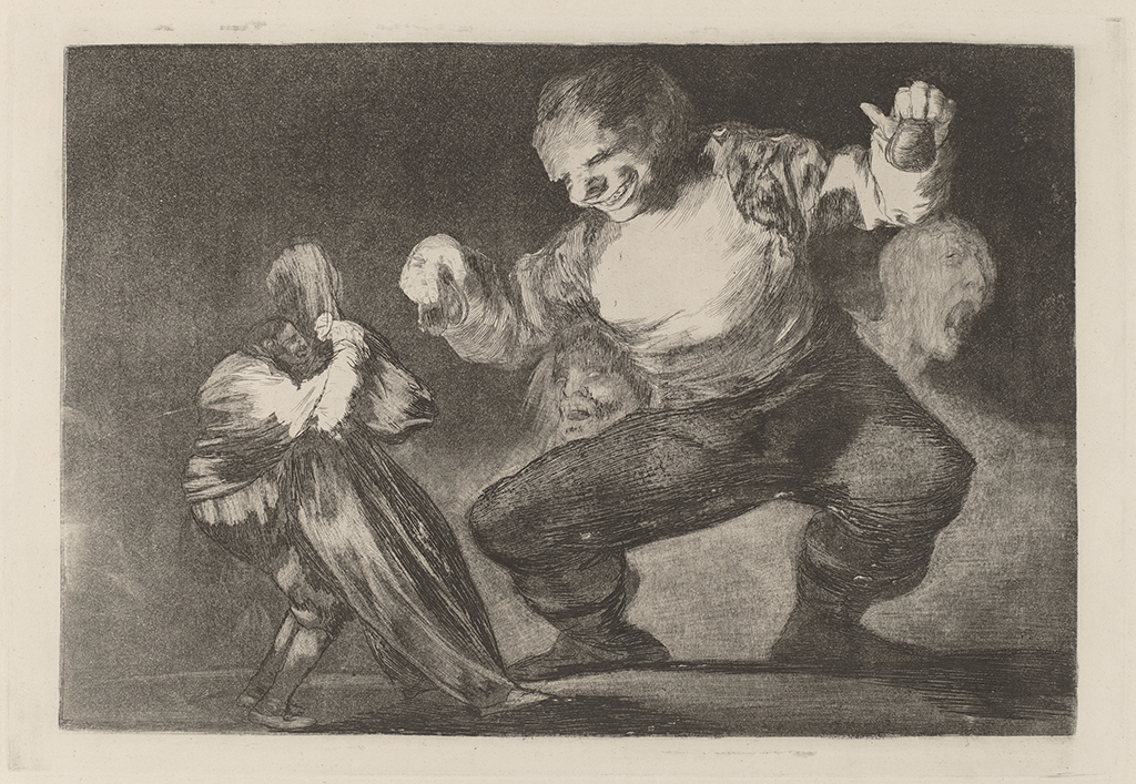 Francisco de Goya's  Bobalicon (Simpleton)