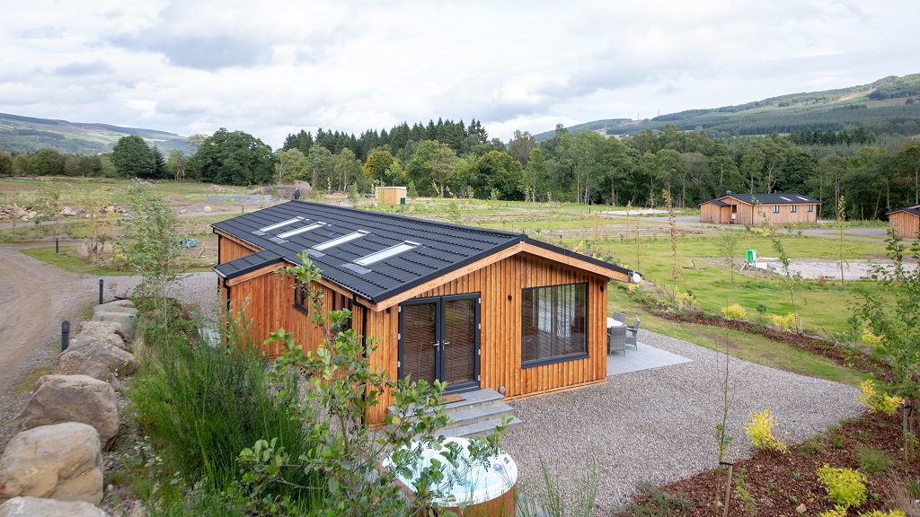 Lodges at Mains of Taymouth's Balloch Park