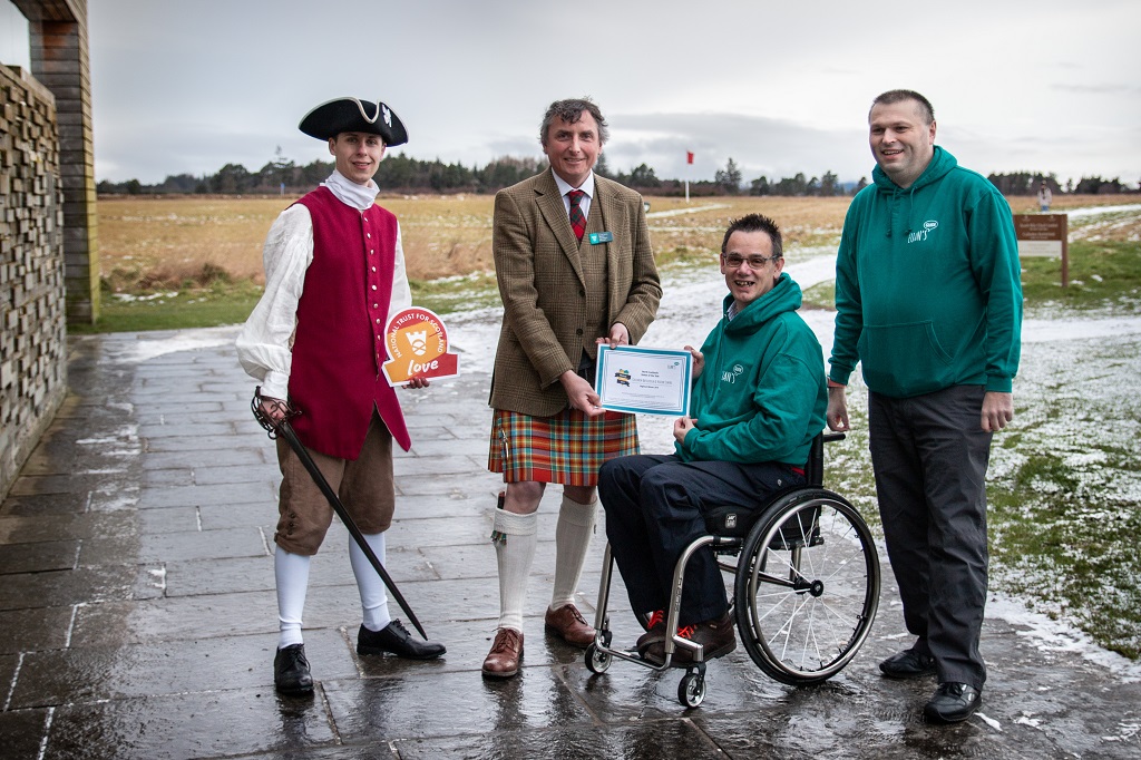 Culloden Battlefield and Visitor Centre received the Northern Scotland award from Euan's Guide