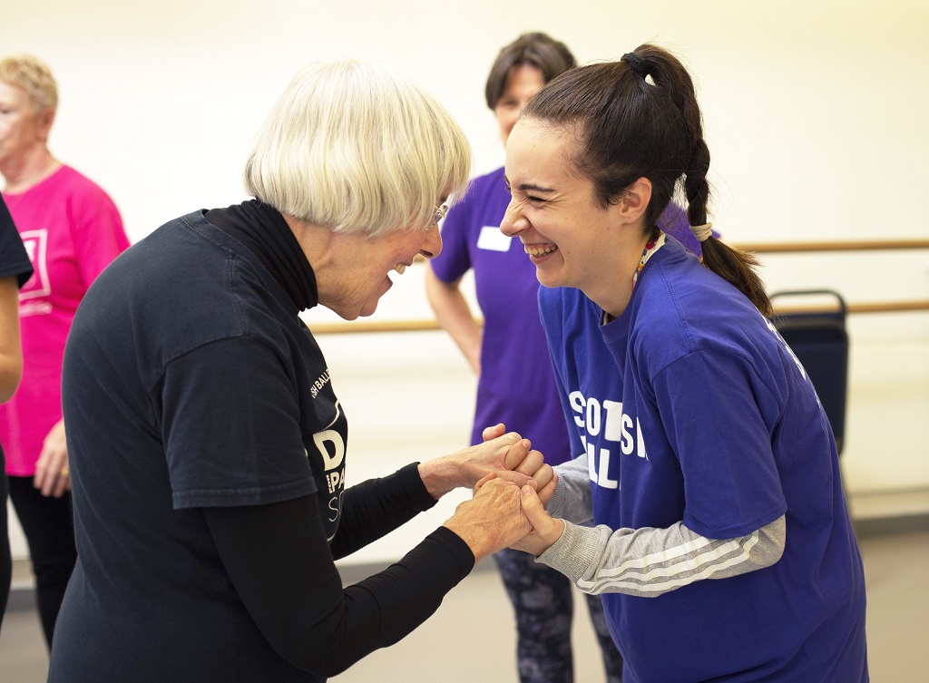 Scottish Ballet's Dance for Parkinson's class (Photo: Hazel Mirsepasi)