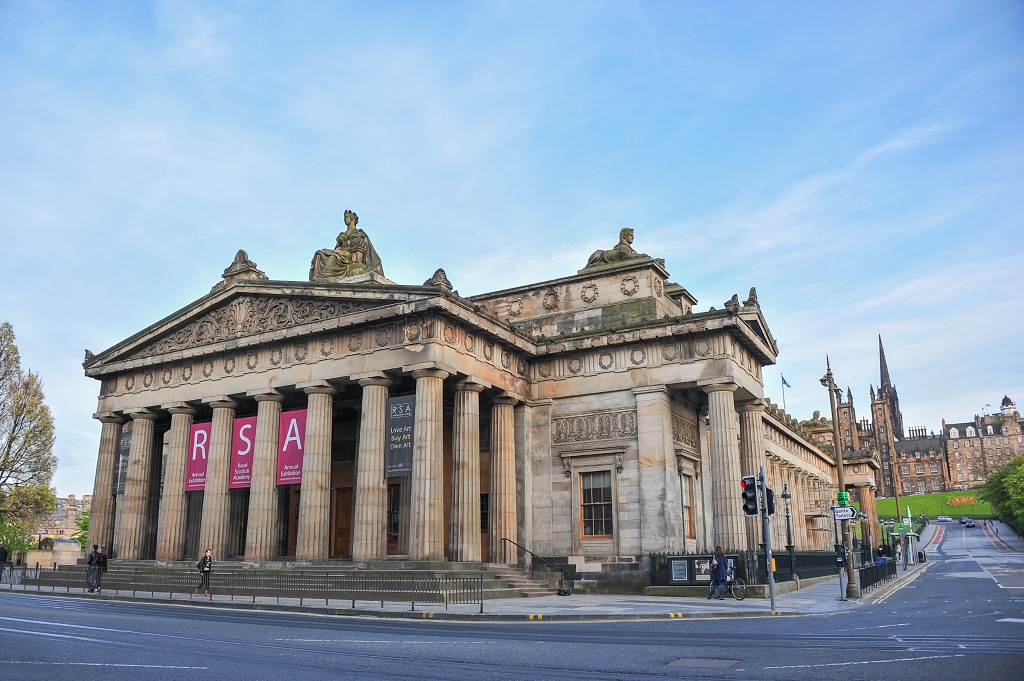 The Royal Scottish Academy in Edinburgh (Photo: Inate)