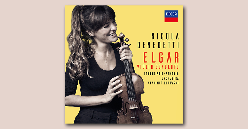 Benedetti's new album 'Elgar' will be out 15 May 2020.