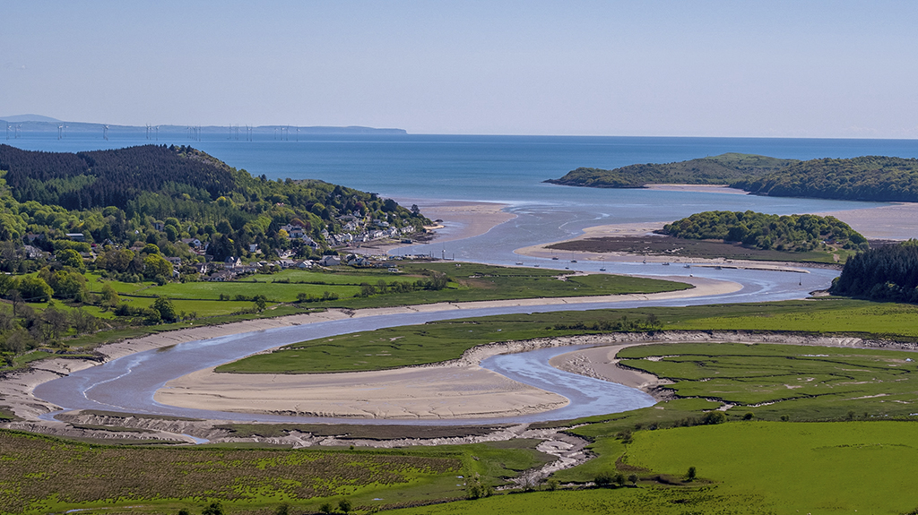 Views of the nearby estuary.