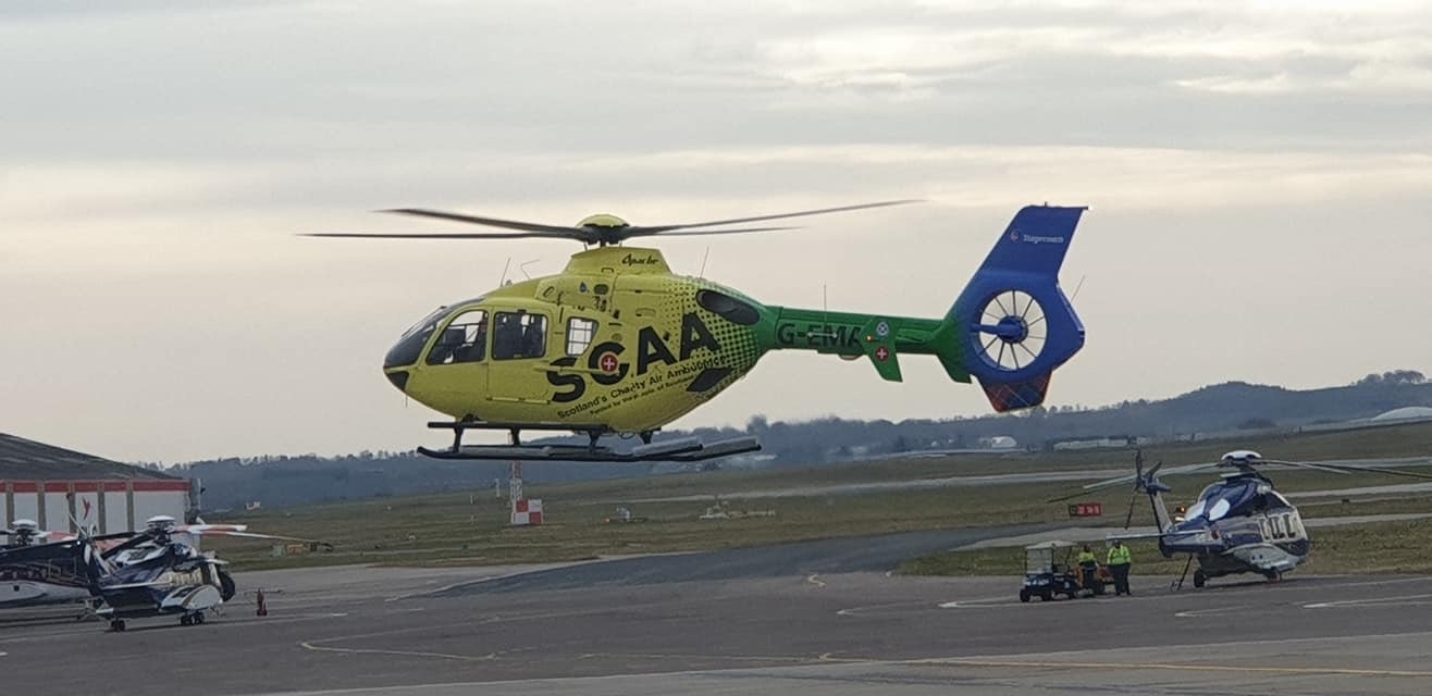 Helimed 79 at Aberdeen