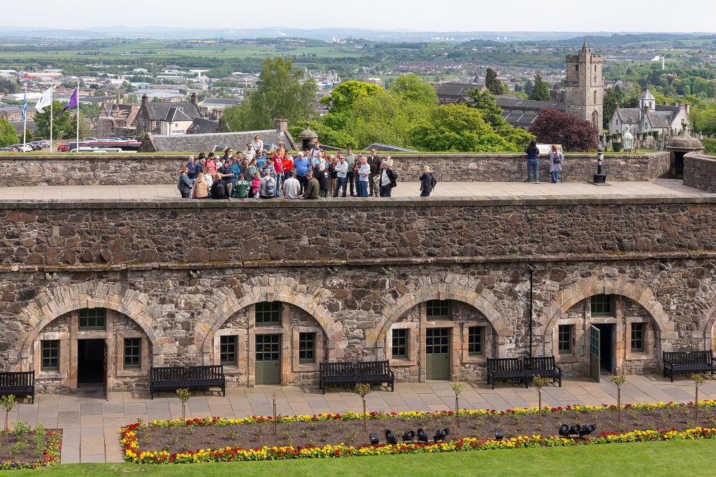 A guide-led tour at Stirling Castle (Photo: Shutterstock)
