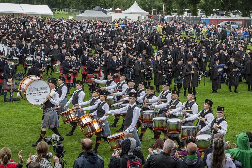 The European Pipe Band Championships took place in Bught Park, Inverness in June 2019