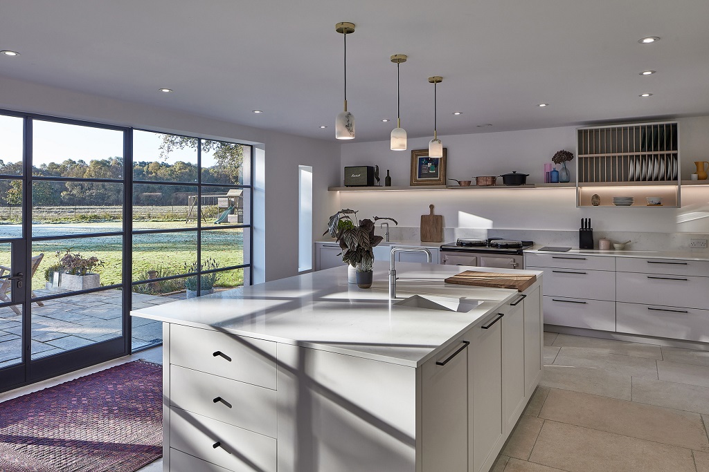 The kitchen inside The Moss, Killearn (Photo: Paul Tyagi)