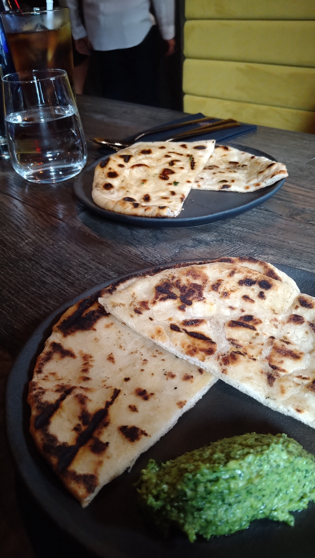 Tasty flatbreads at Moskito