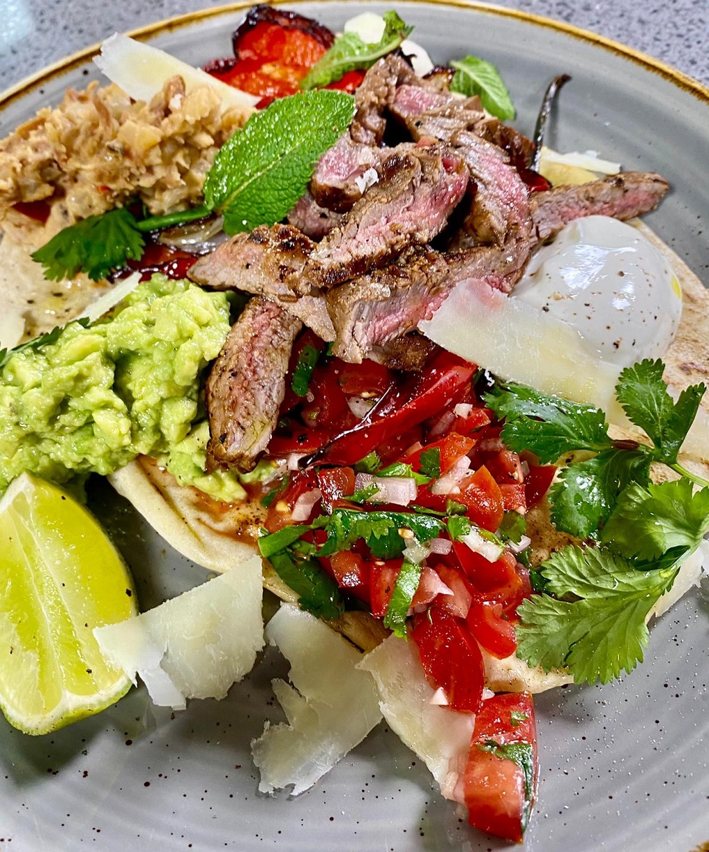 Nick Nairn's beef fajita