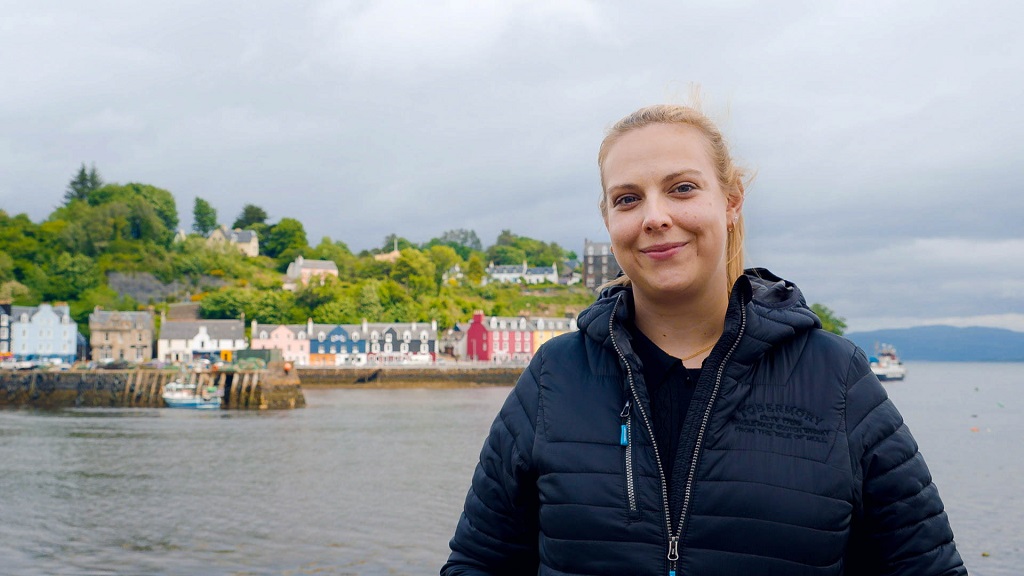 Cara Gilbert on Tobermory