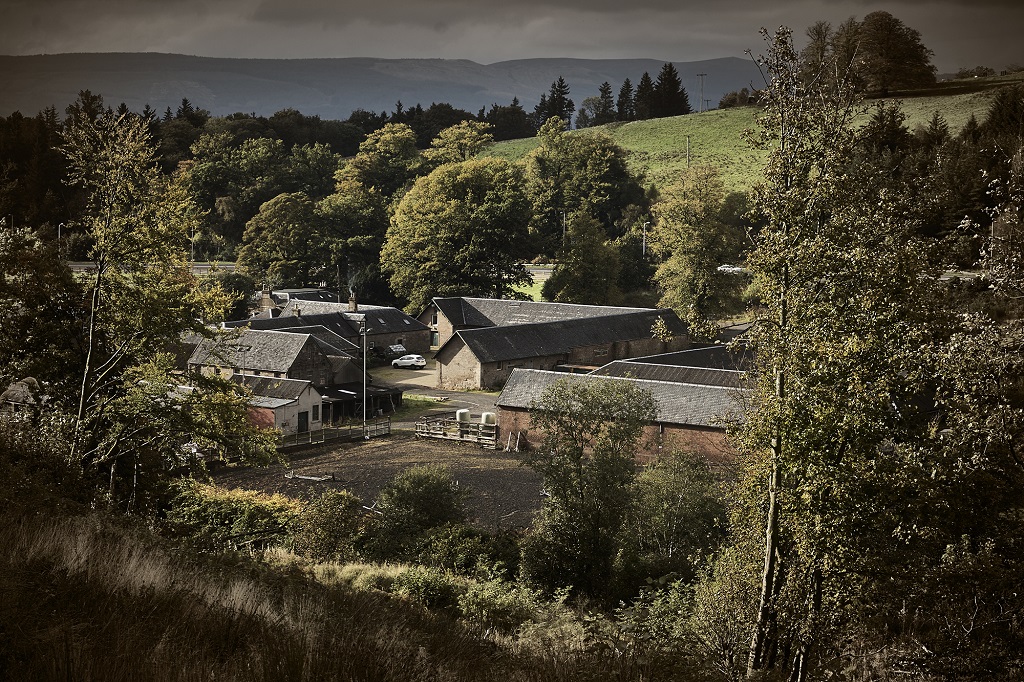 The site of the Ardgowan Distillery