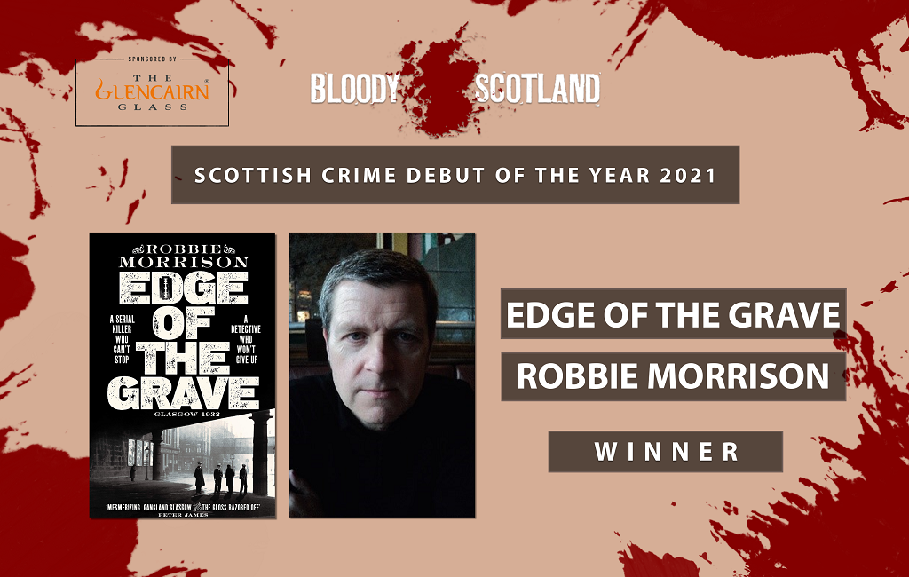 Robbie Morrison won the debut novel prize