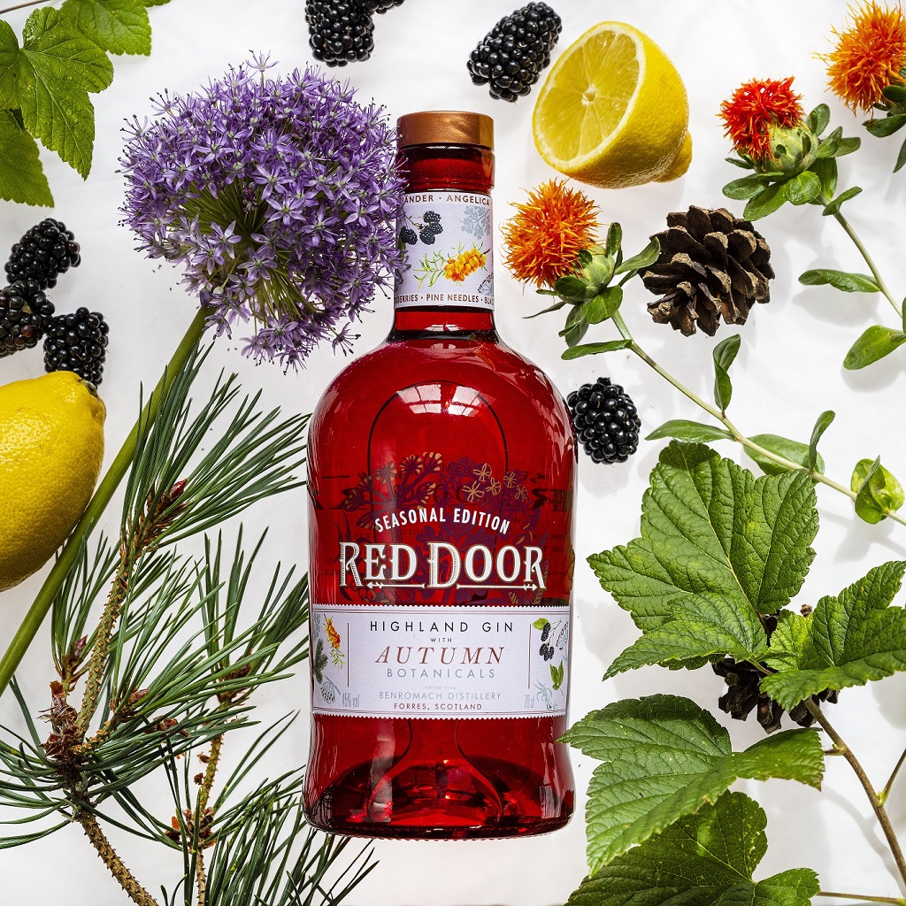 Red Door Highland Gin with Autumn Botanicals2