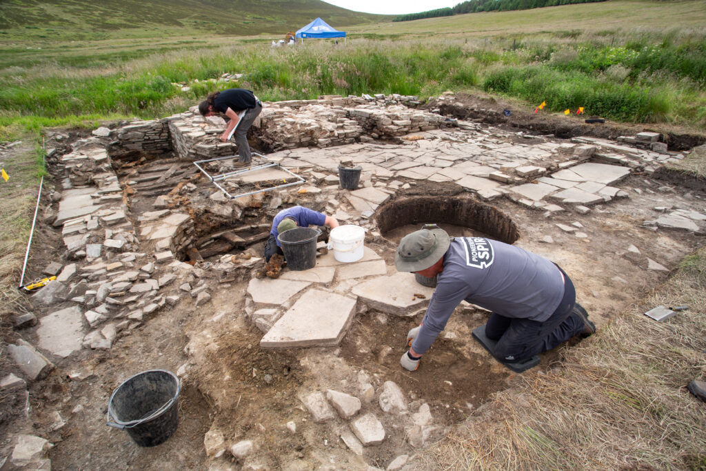 National Trust for Scotland digging at The Glenlivet