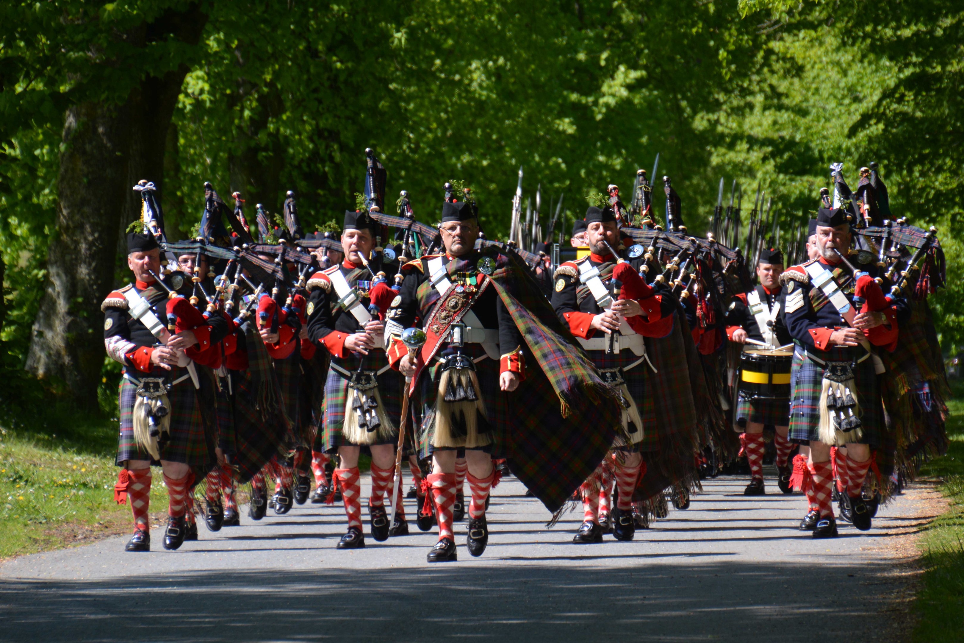 Atholl-Highlanders-Parade-2018-Blair-Castle