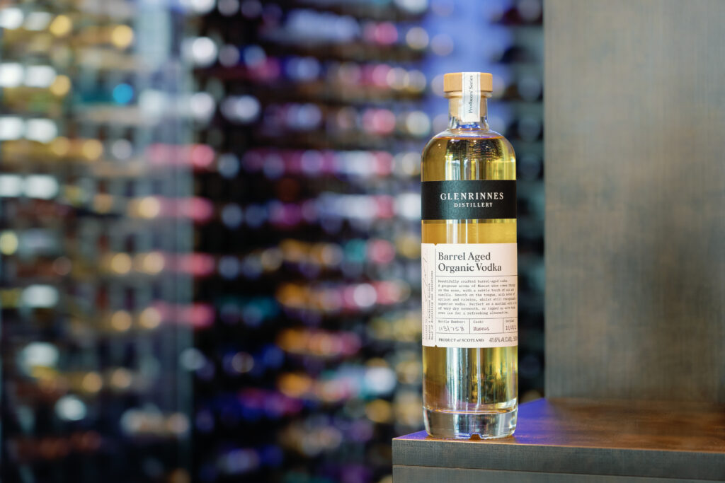 Glenrinnes muscat-aged vodka