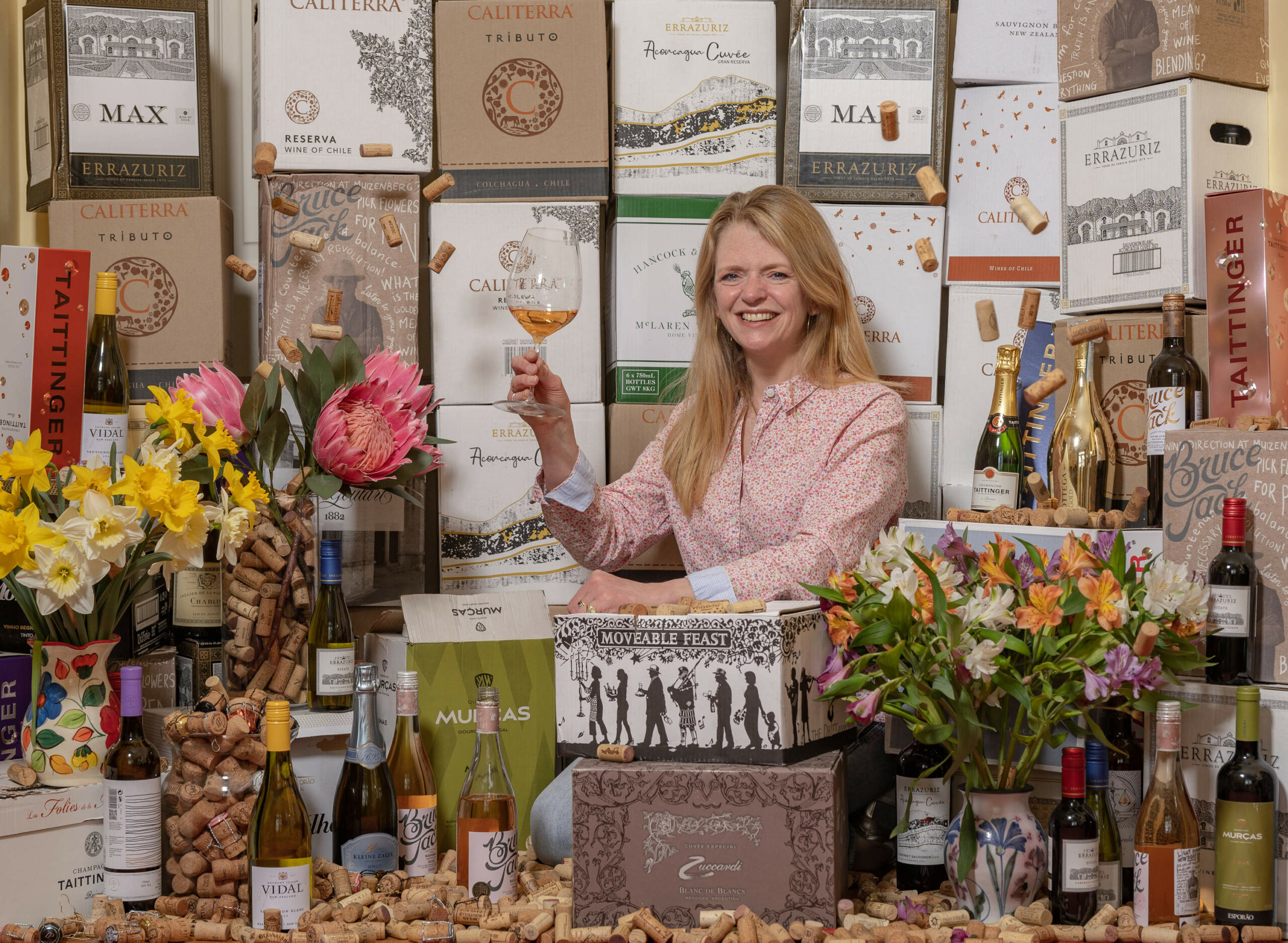 Diana Thompson, Edinburgh Uncorked. Photo by Phil Wilkinson