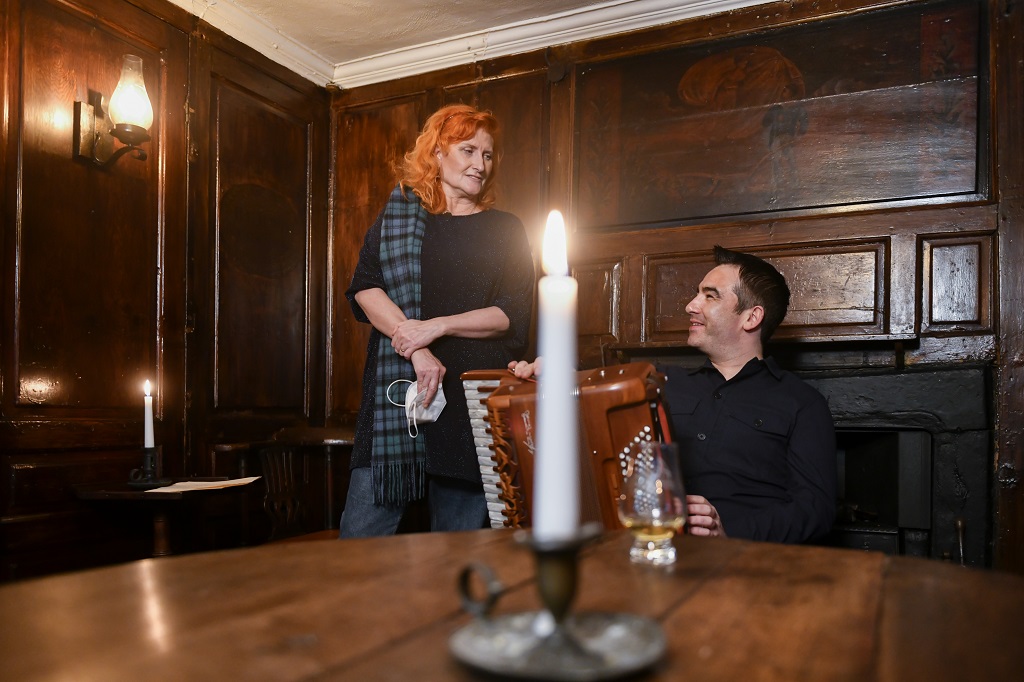 Big Burns Supper 2022. Eddi Reader and band rehearse in the Globe Inn in Dumfries for a broadcast on Burns Night. : 4 January 2022
STUART WALKER PHOTOGRAPHY
Copyright Stuart Walker Photography 2022