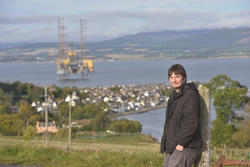 Ian Rankin. Area Feature, Cromerty.

Pic-