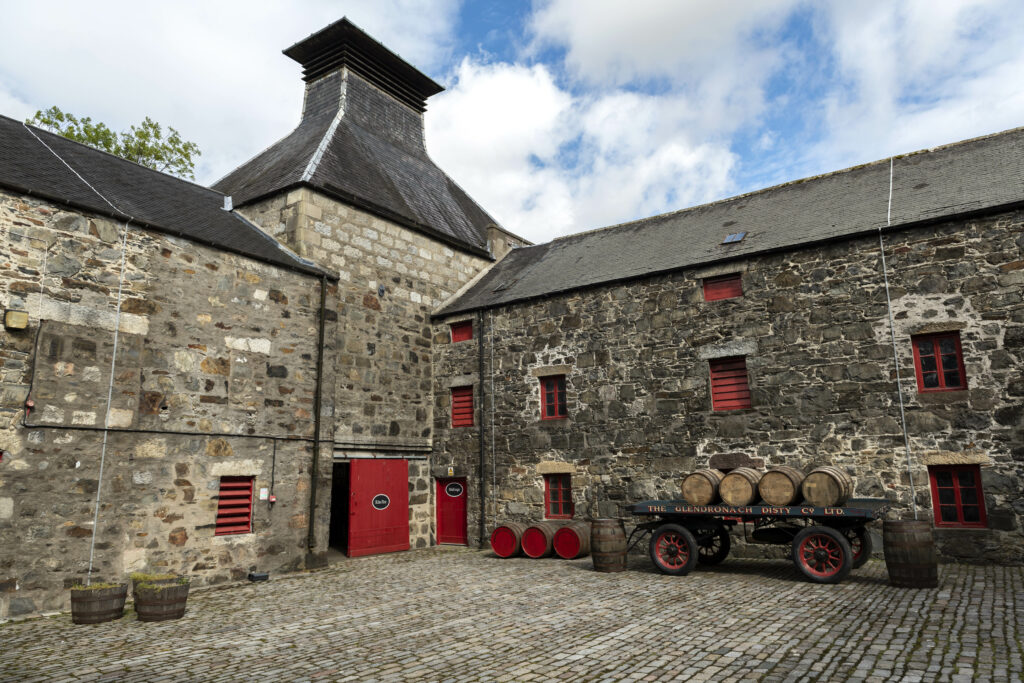 GlenDronach distillery near Huntley