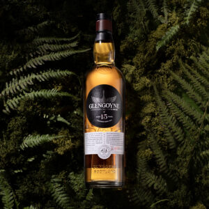 A bottle of Glengoyne 15-year-old single malt