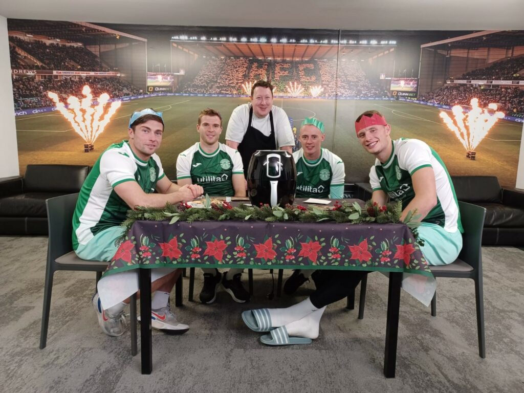 Chefs - Hibs airfryer Christmas dinner