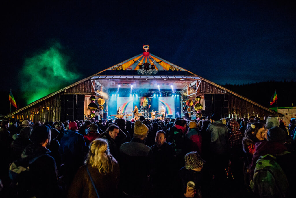 Knockengorroch festival's main stage