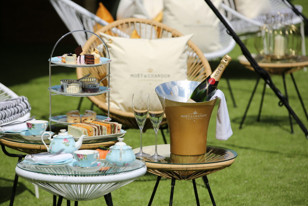 Moet afternoon tea at the Fairmont St Andrews hotel