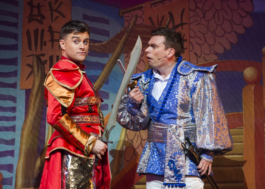 Paul-James-Corrigan-and-Johhny-Mac-in-Aladdin.-Credit-Richard-Campbell.