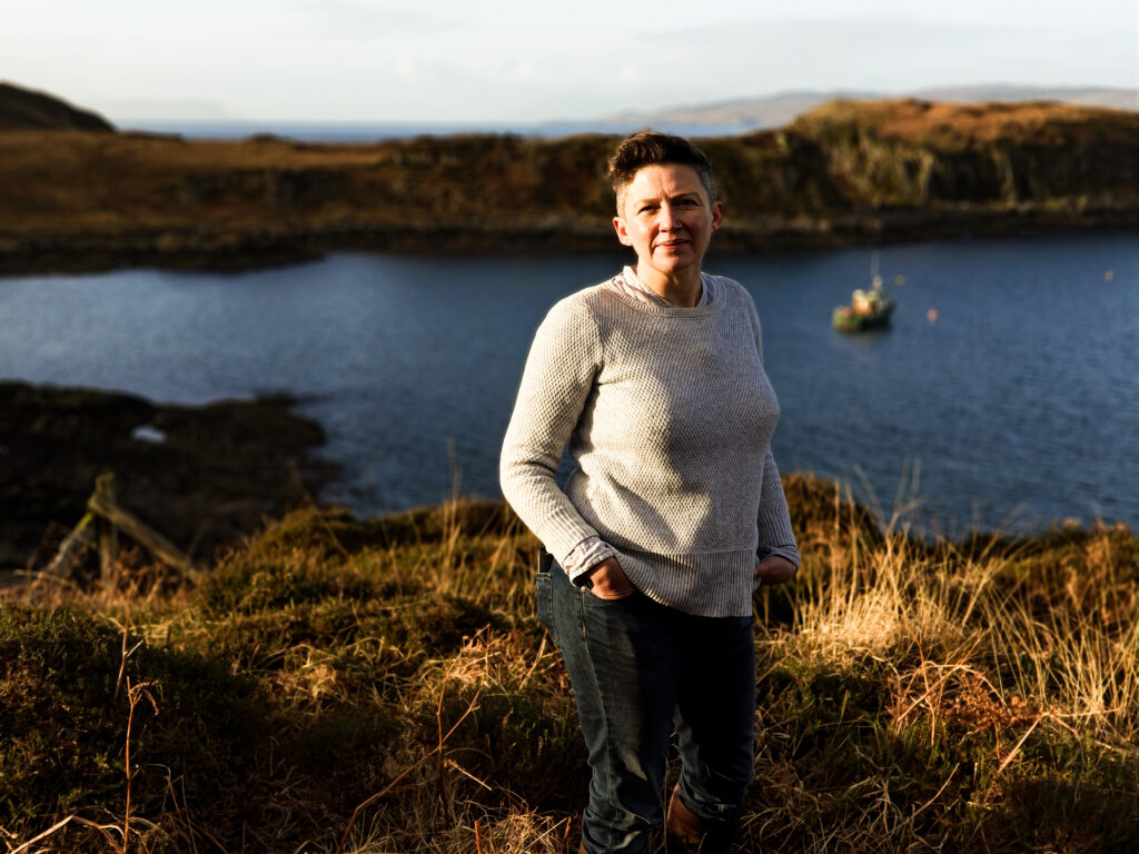 Rebecca Rutherford, owner of Doune Knoydart 