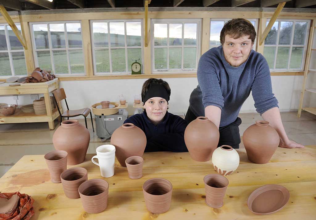 Redbraes Pottery - Heather Wilson and Nick Stenhouse, 19/01/2022:
Photography for Marchmont House Ventures from: Colin Hattersley Photography - www.colinhattersley.com - cphattersley@gmail.com - 07974 957 388.
