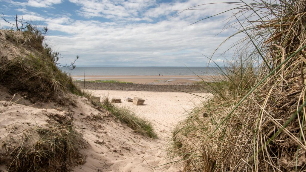 Roseisle beach in Moray