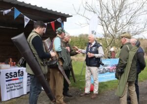 The charity’s annual Borders clay shoot at Bisley Braidwood in Selkirk.