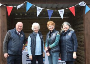 Twenty-one teams took part in the clay shoot, all in aid of a good cause.